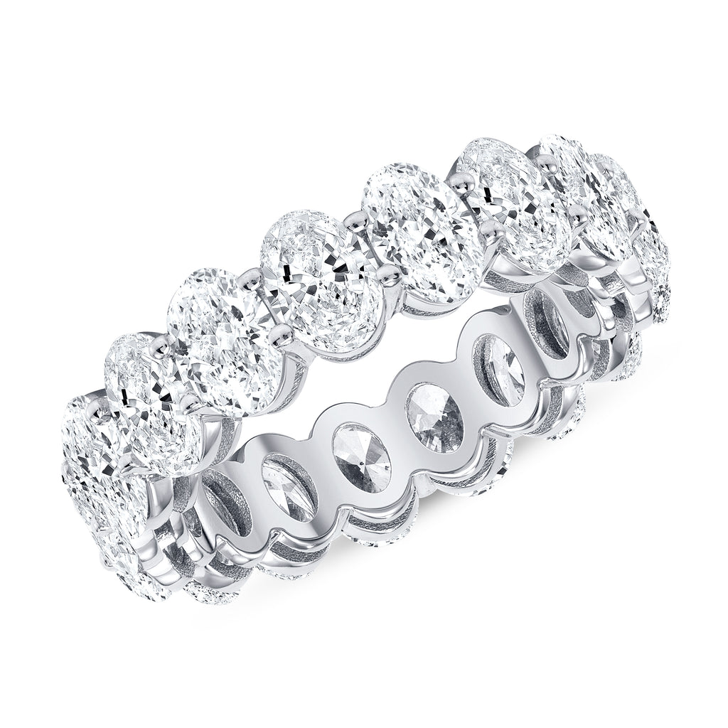 Oval Eternity Band