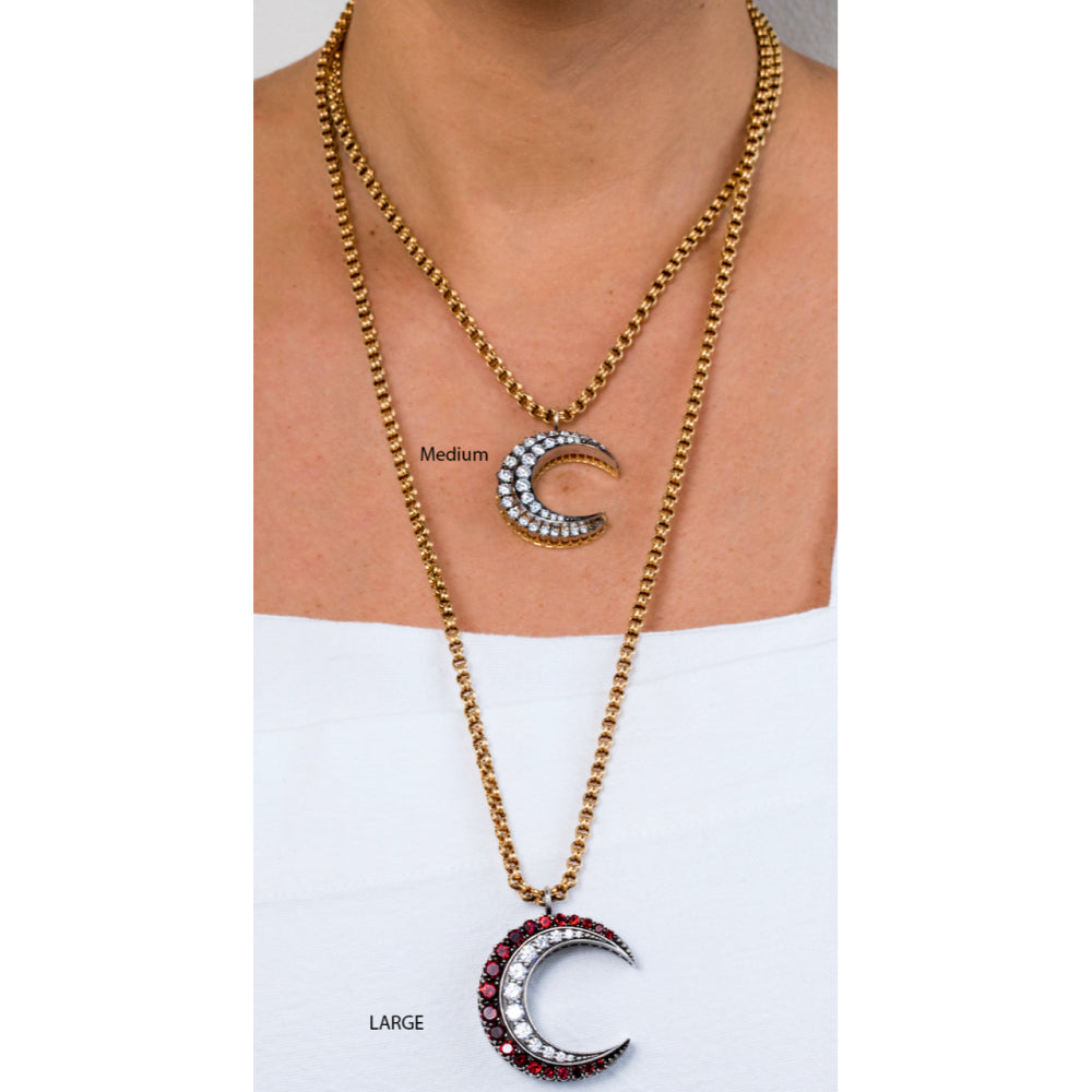 The Crescent Ruby- Large