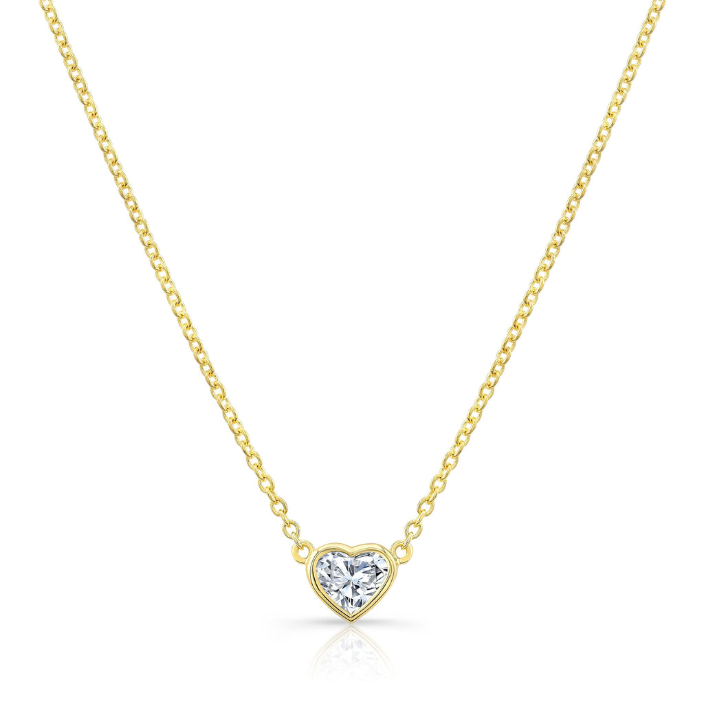 Heart Shape Diamond Pendant